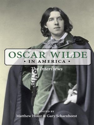 cover image of Oscar Wilde in America
